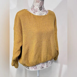 🛍️ Mustard‎ yellow FAVLUX sweater size S.
